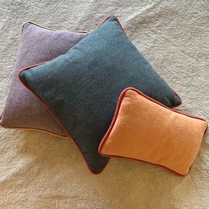 SOLD.  Blu dot pillows